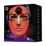 FAQ™ 202 Wireless Silicone 7 LED Light + NIR Anti Aging Face Mask Treatment