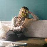 FAQ™ 202 Wireless Silicone 7 LED Light + NIR Anti Aging Face Mask Treatment