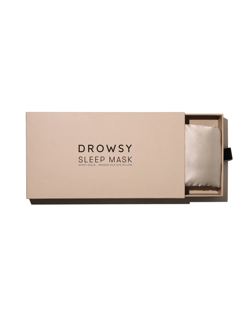 Dusty Gold Sleep Mask