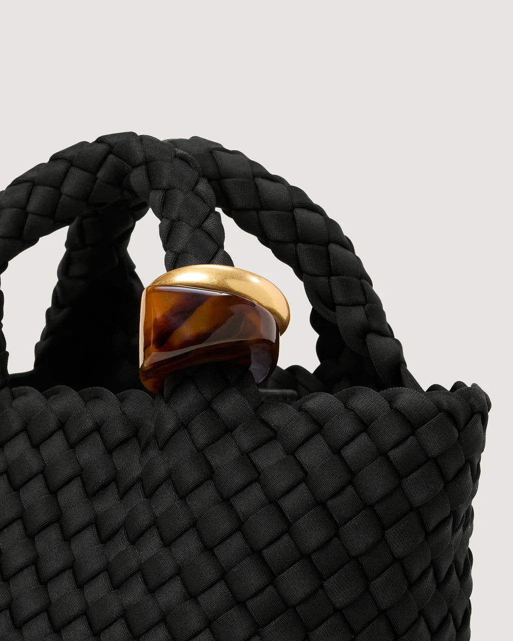 St. Barths Petit Tote Beads Onyx