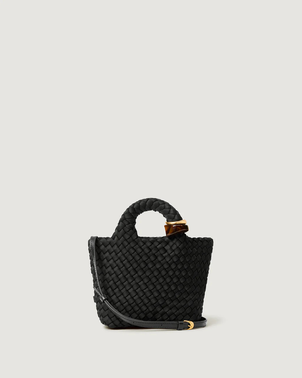 St. Barths Petit Tote Beads Onyx