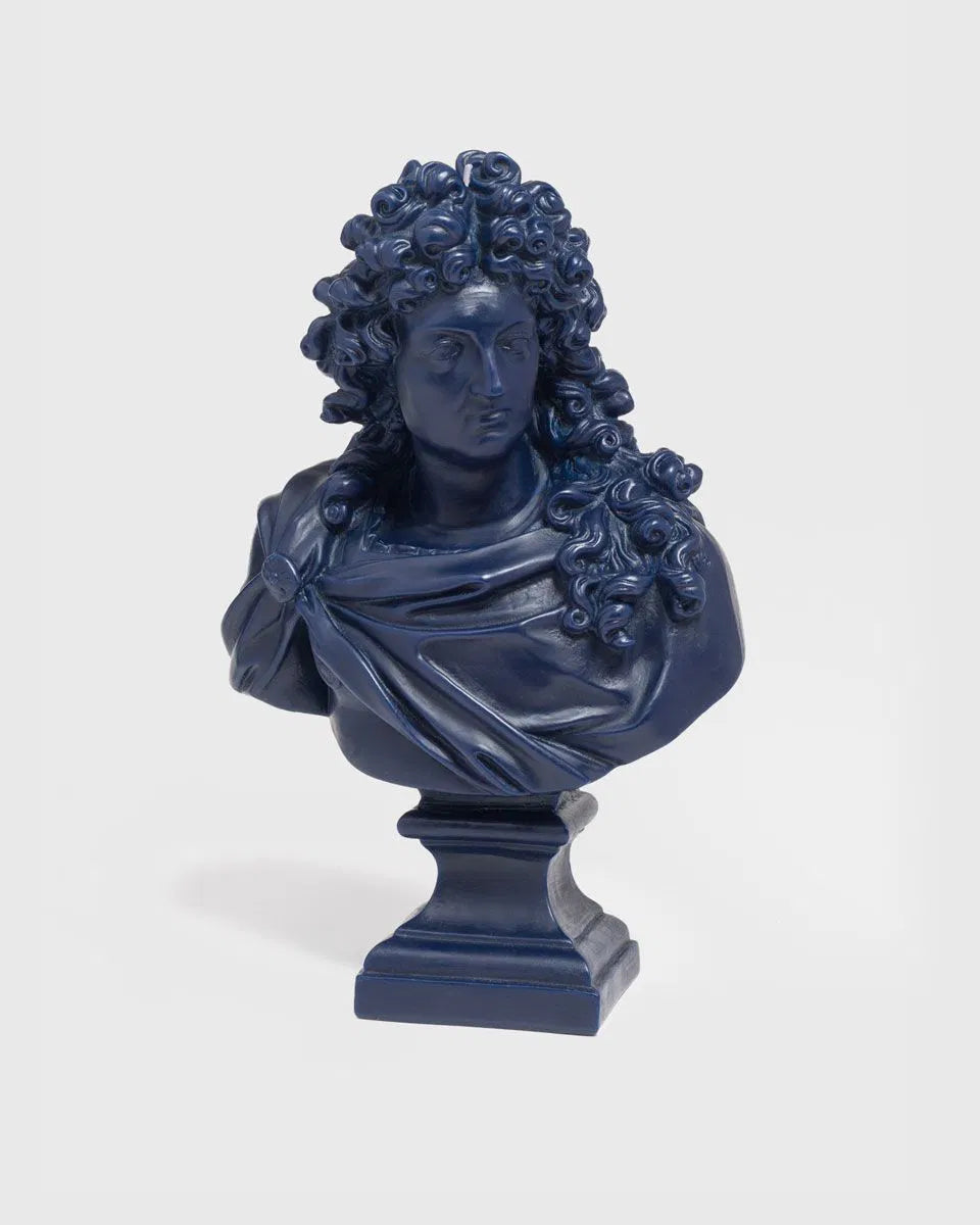 BUST LOUIS XIV NAVY BLUE