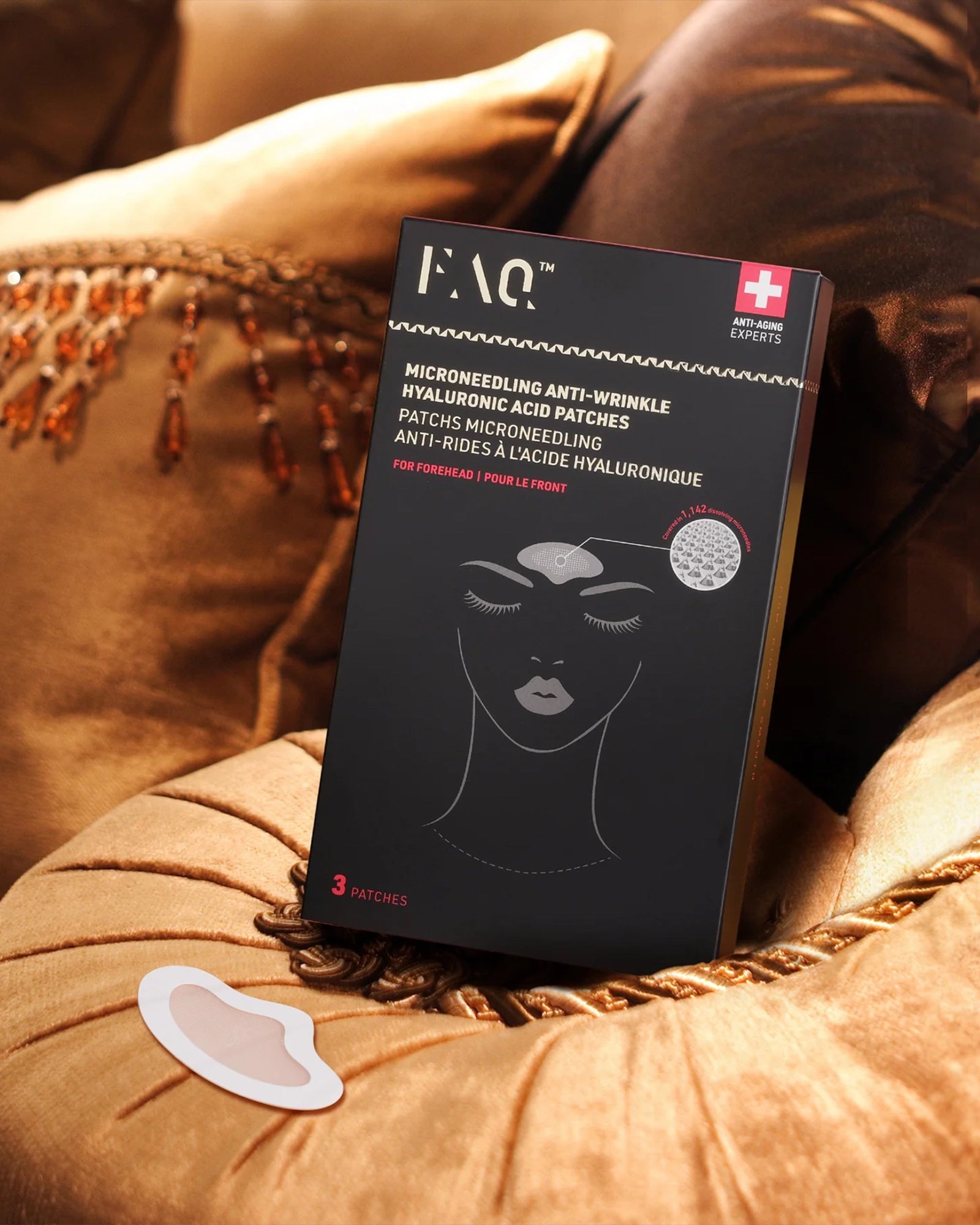 FAQ™ Micro-Needling Anti-Wrinkle Hyaluronic Acid Forehead Patches