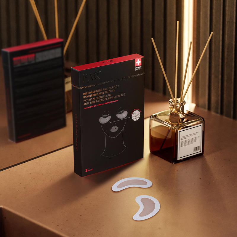 FAQ™ Microneedling Anti-Wrinkle Hyaluronic Acid Patches For Under Eyes
