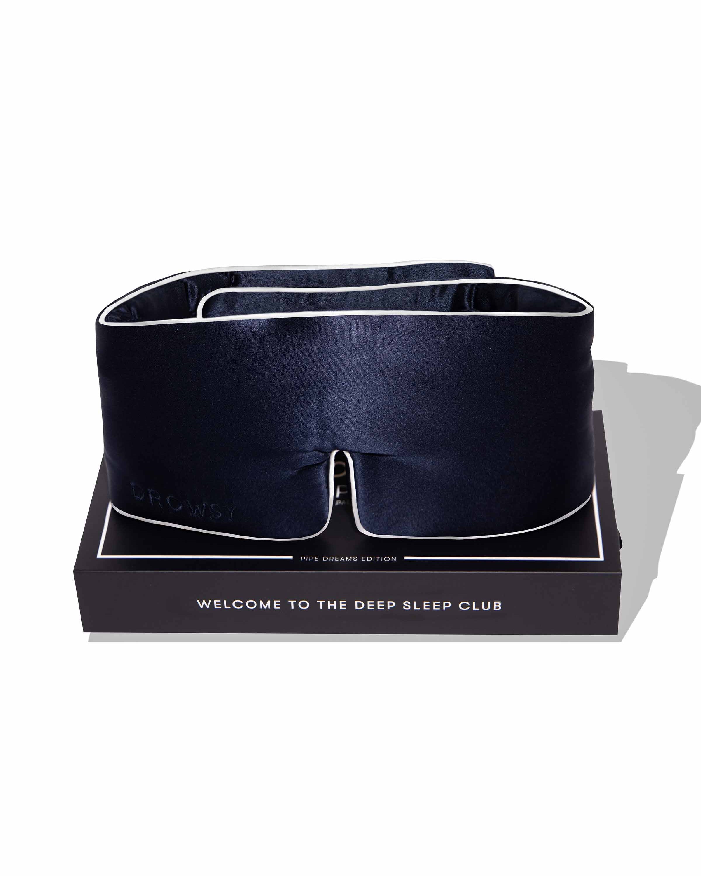 Midnight Blue Pipe Dreams Sleep Mask