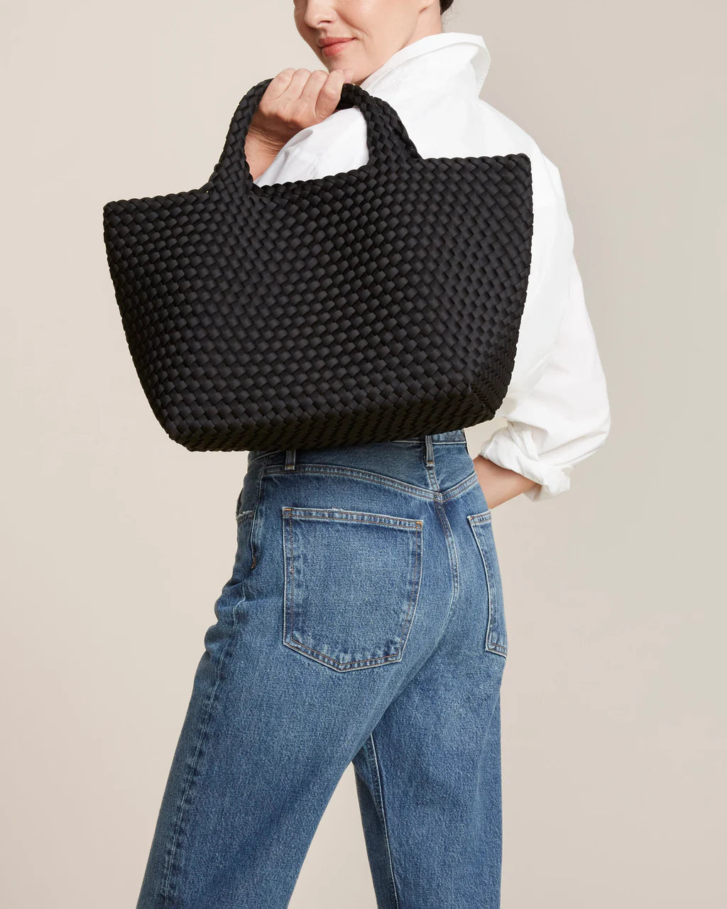 St. Barths Medium Tote Onyx